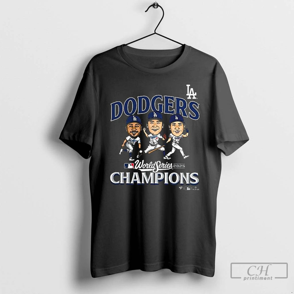 Classic Los Angeles Dodgers 2025 World Series Champions Appeal Play Long Sleve T Shirts