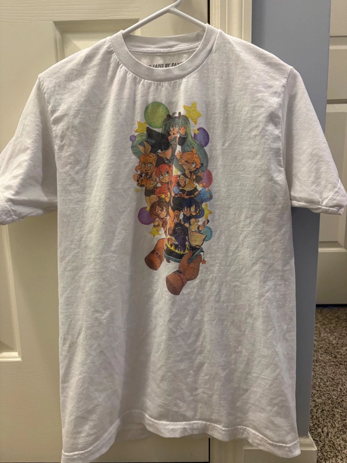Crypton Vocaloids T-shirt, Miku, Rin, Len, Luka, Meiko, Kaito
