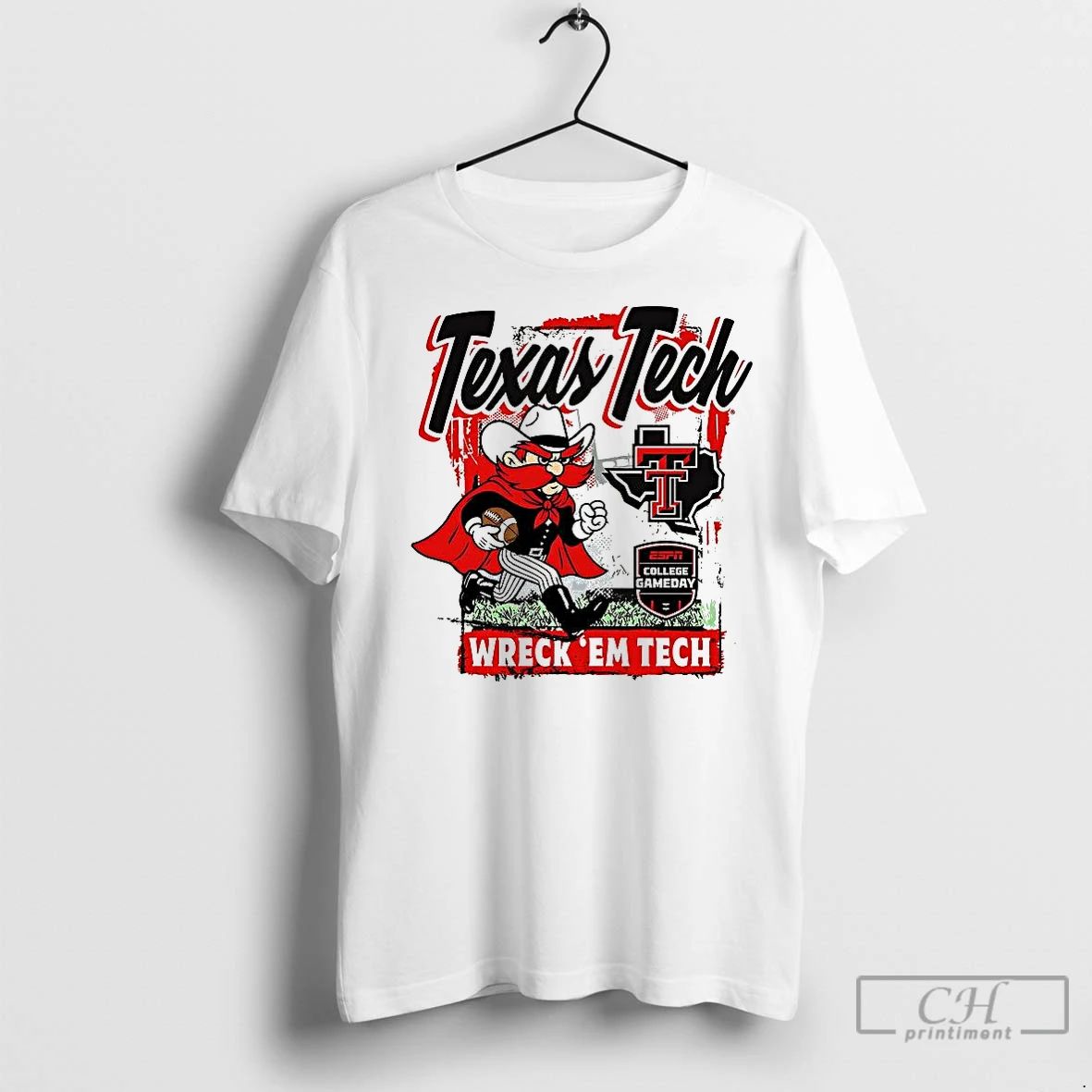 Premium Texas Tech Red Raiders Football College Gameday Wreck Em Mascot