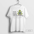 Trending Grinch Hawaiian Inner Peace Begins With Four Words Not My Fucking Problem T Shirts