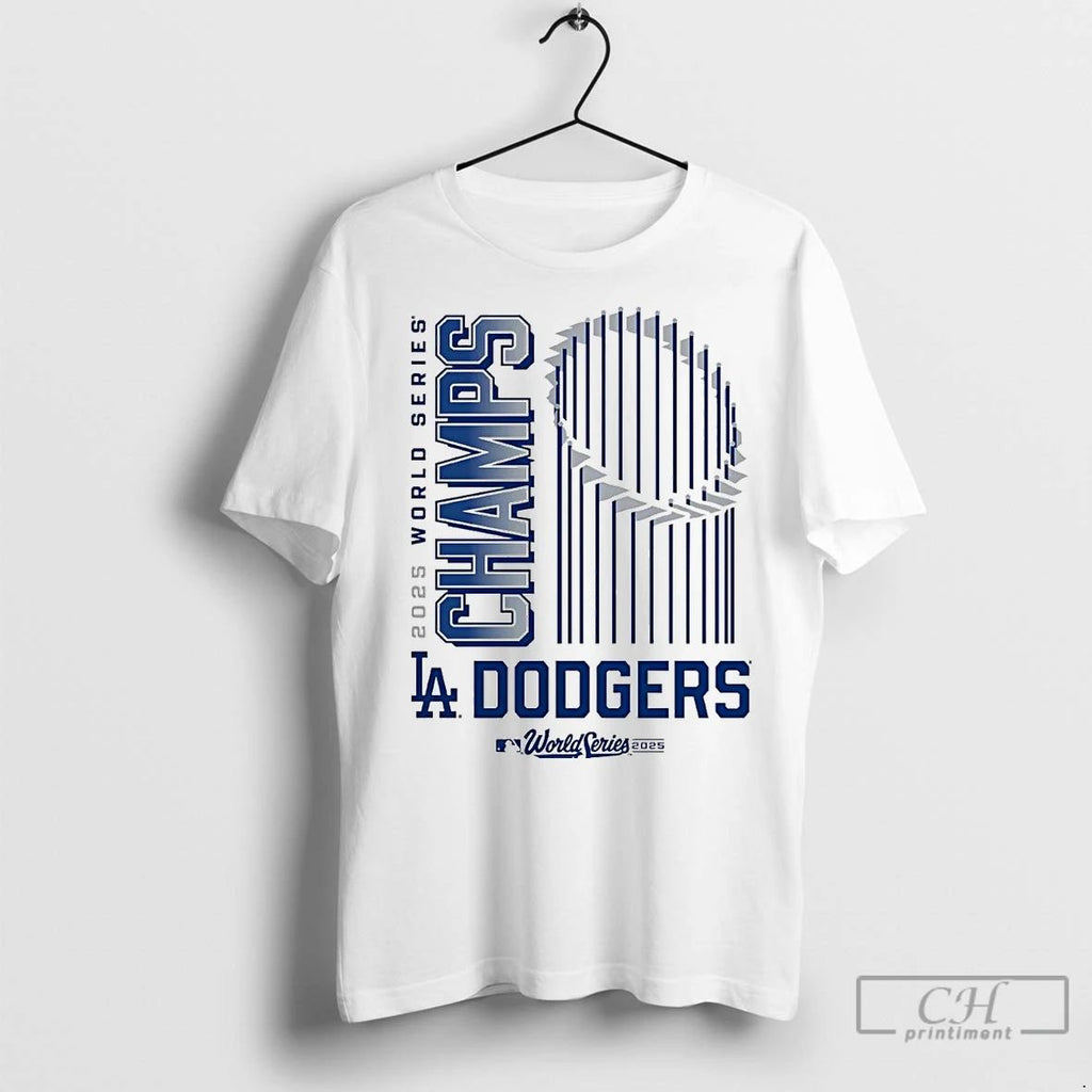 Classic 2025 World Series Champions Los Angeles Dodgers Trophy