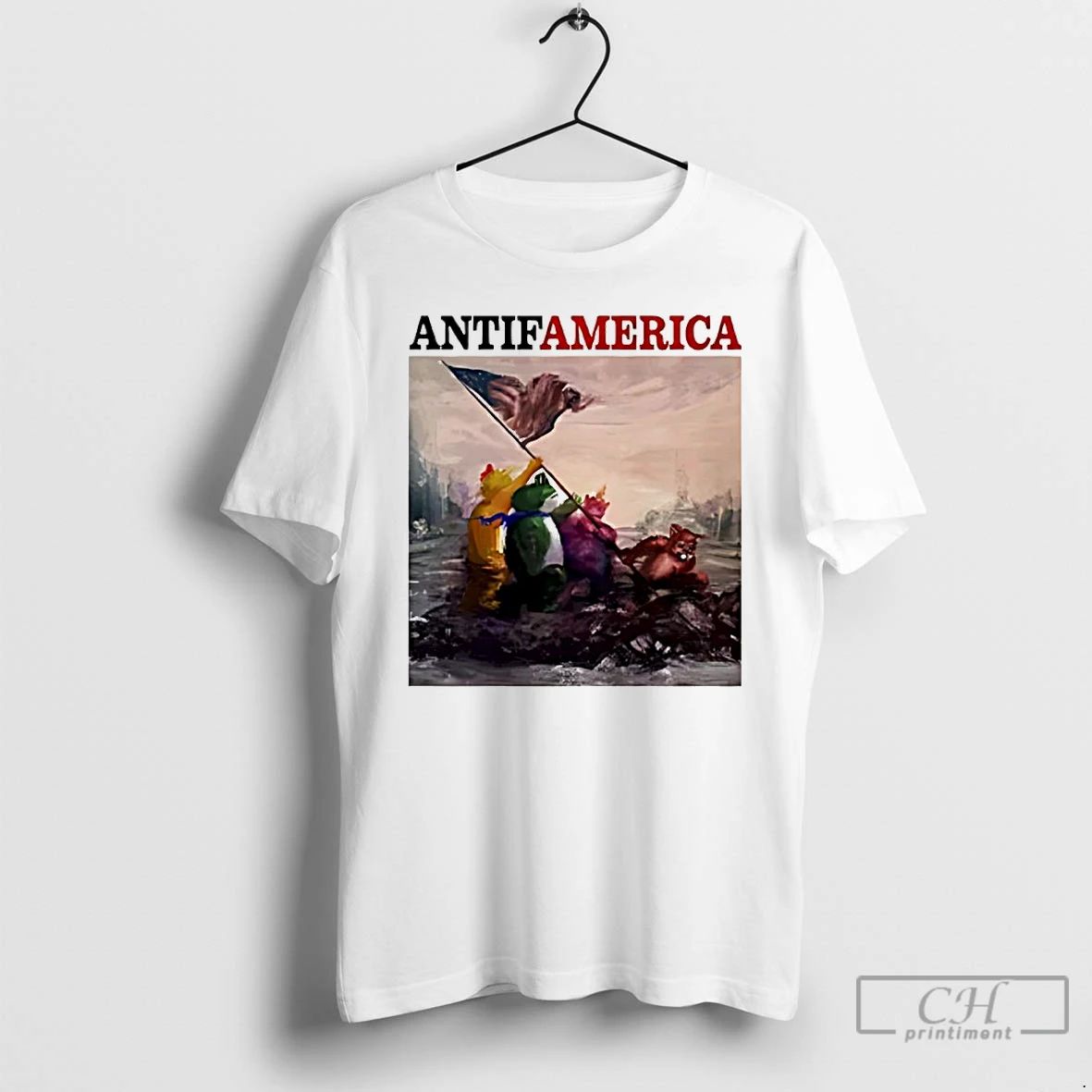 Classic Antifamerica Portland Frog Meme T Shirts