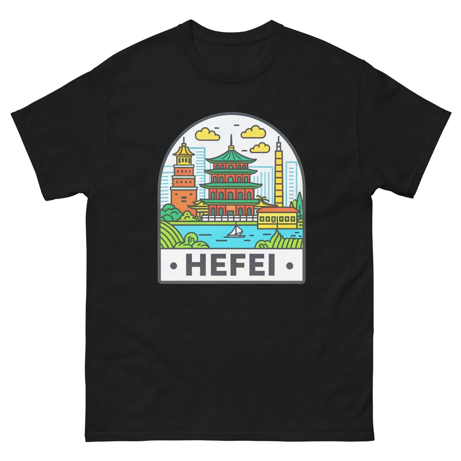 Hefei World Travel Urban Area City T-Shirt