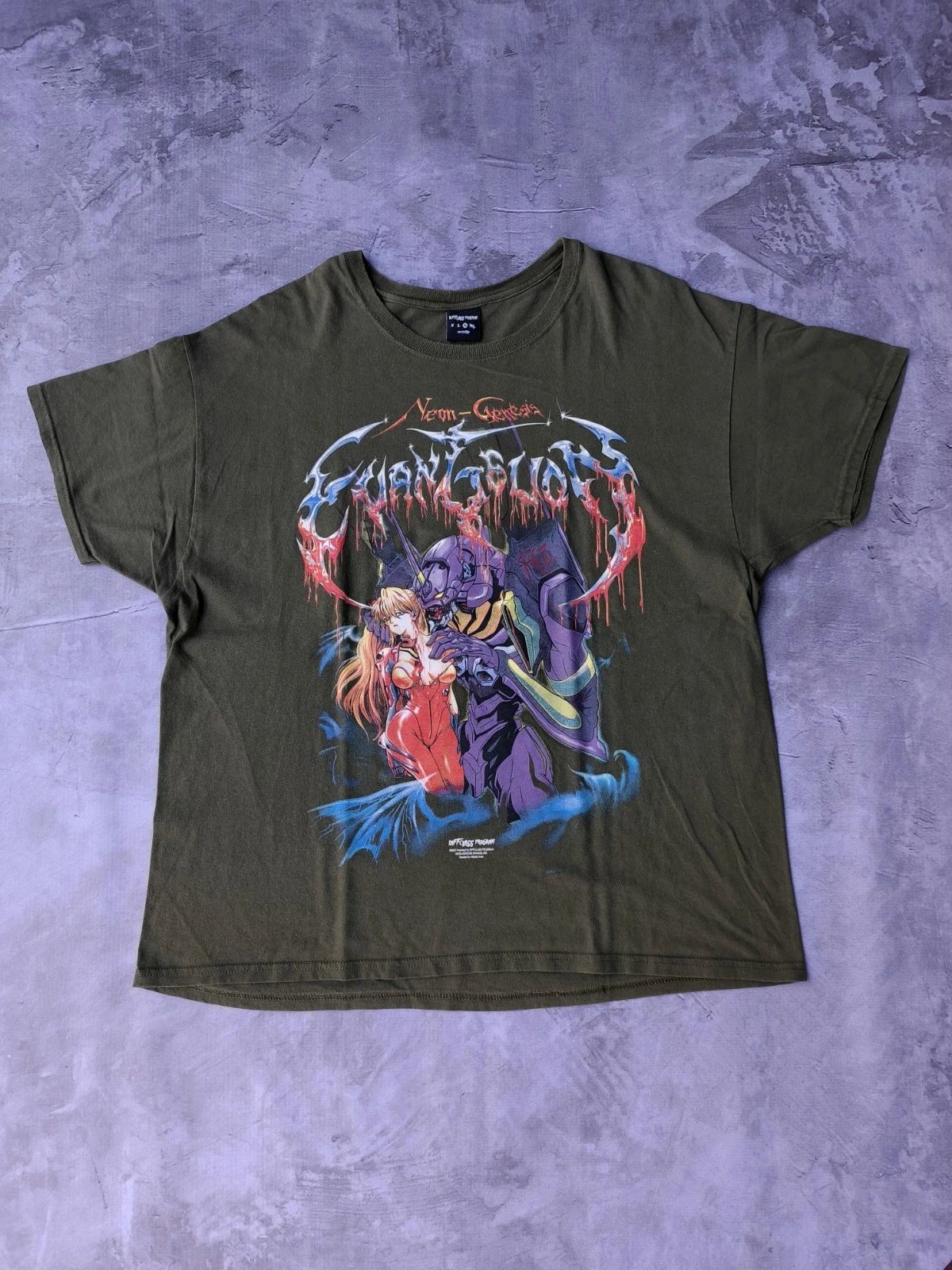 Neon Genesis Evangelion Asuka Second Child Anime Bootleg Shirt