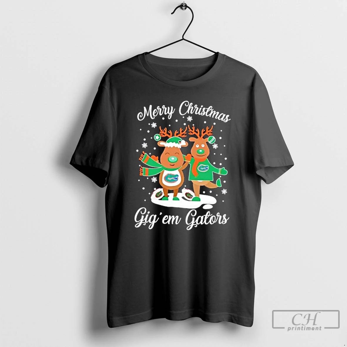 Classic Merry Christmas Gig Em East Florida Gators T Shirts
