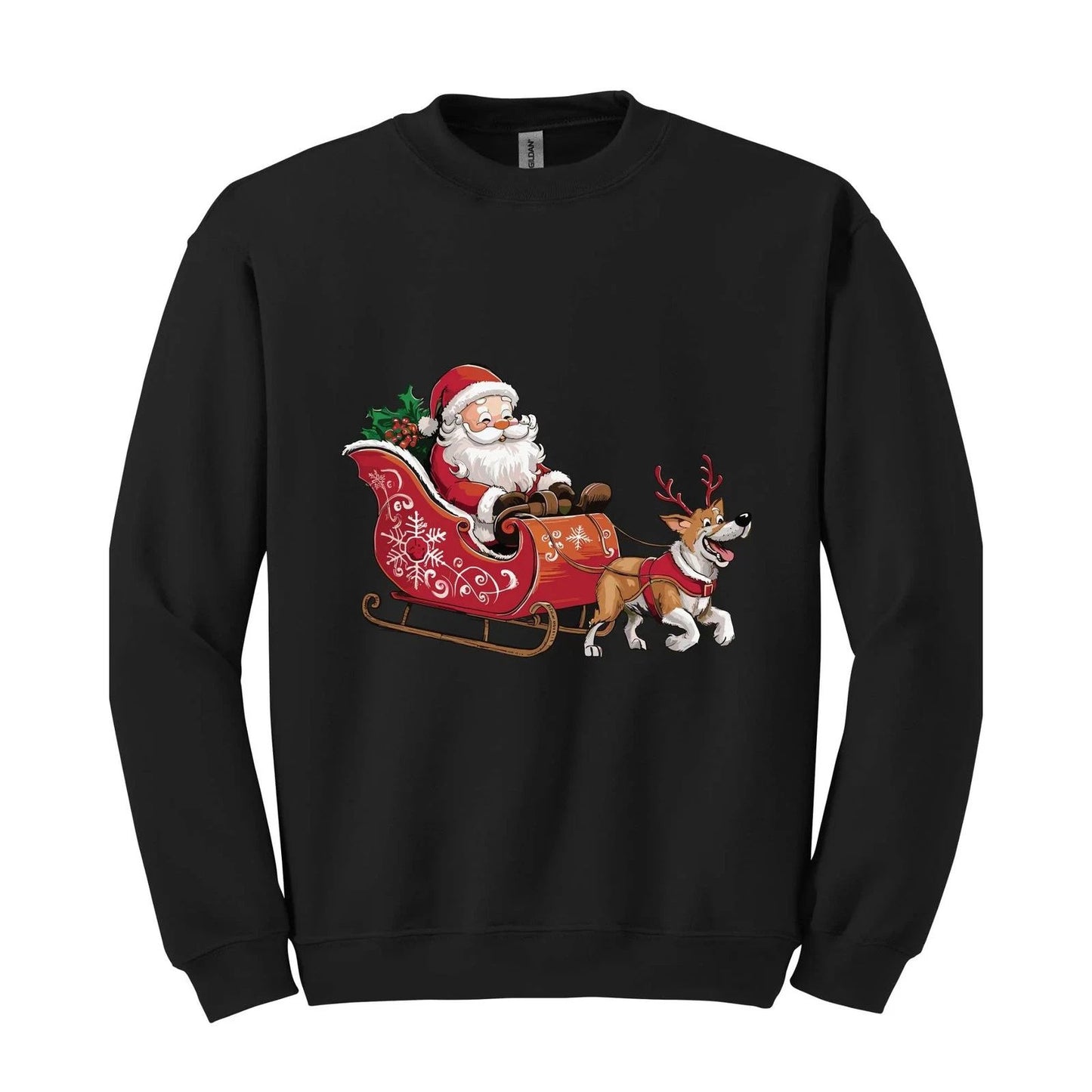 Christmas Golden Doodle Sweatshirt, Goldendoodle Christmas Sweatshirt, Christmas