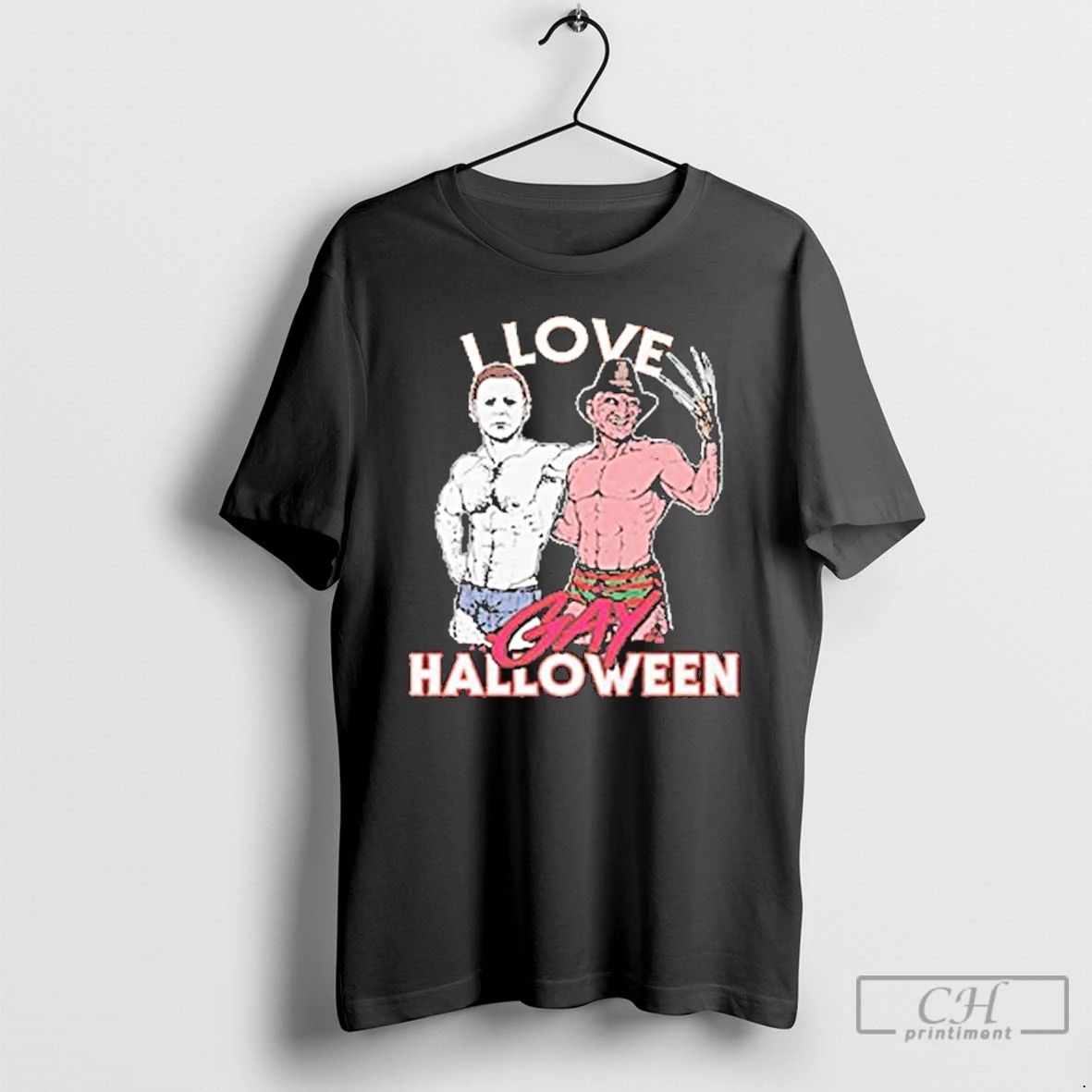 Premium I Love Gay Halloween T Shirts