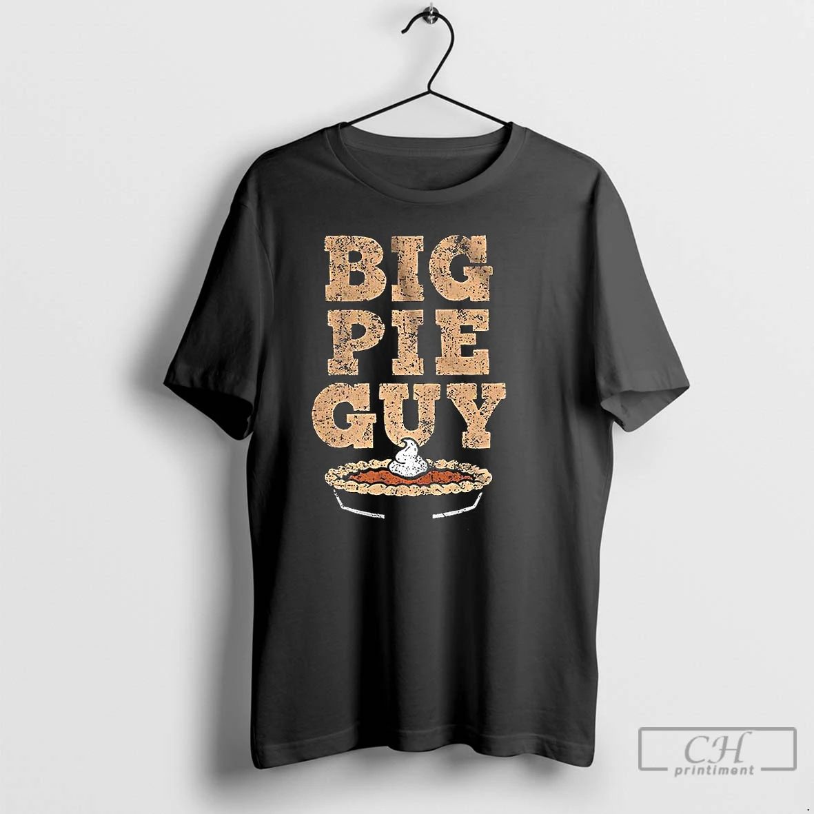 Premium Big Pie Guy 2025 Retro Graphic T Shirts