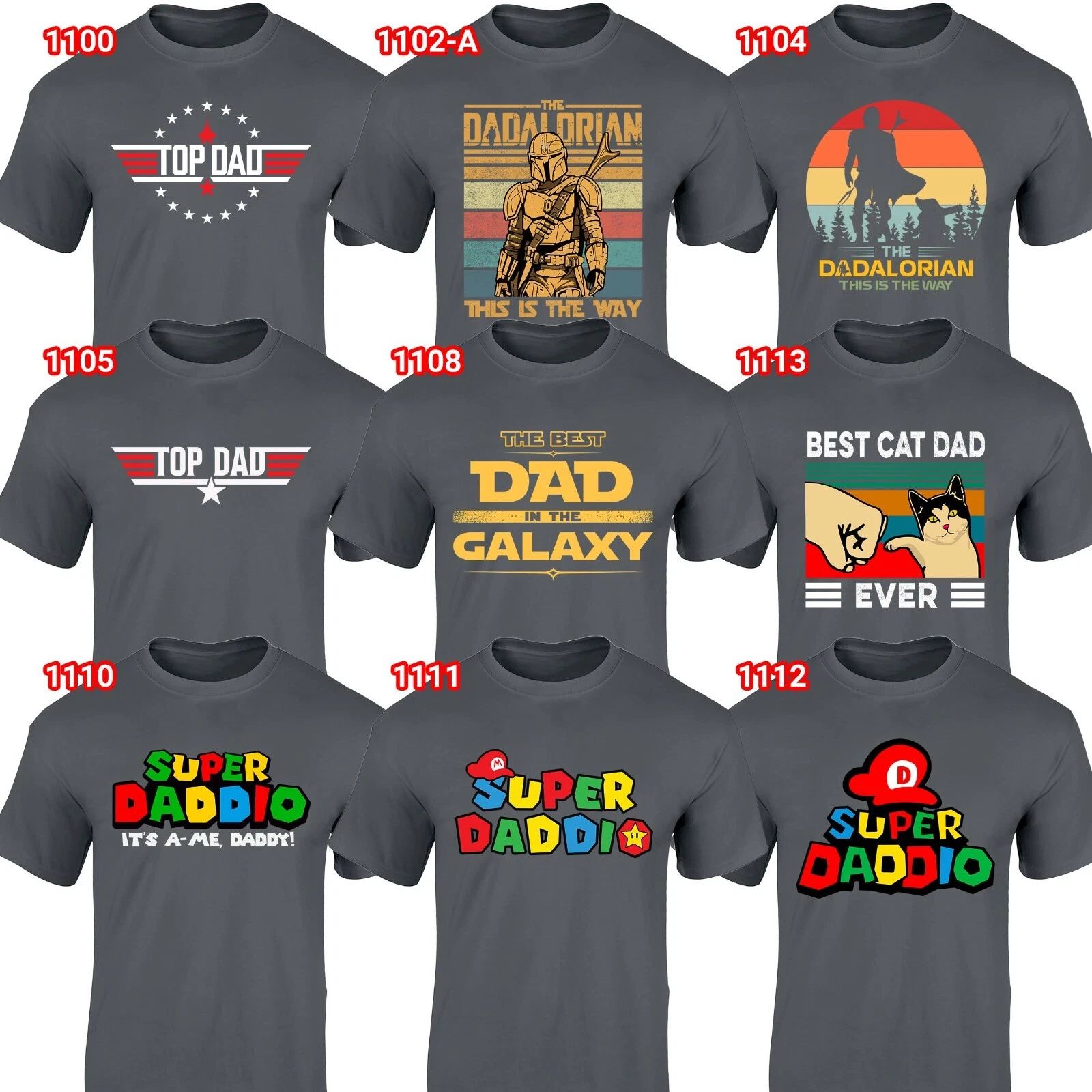 T-Shirt Fathers Day Birthday gift for Daddy Dad Papa Grandad Grandpa