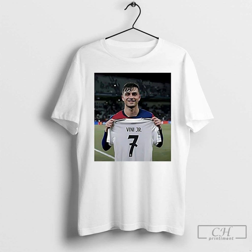 Classic Pedri Pulling Vinicius Junior 7 T Shirts