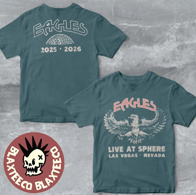 Eagle Live At Sphere Las Vegas Nevada 2025 2026 Eagle Graphic T-Shirt