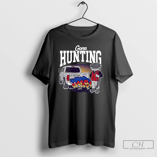 Classic Kansas State Wildcats Vs Kansas Jayhawks Gone Hunting T Shirts