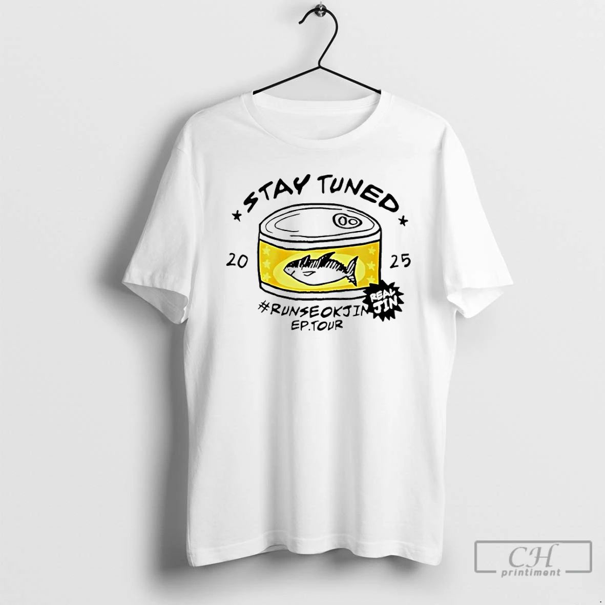 Classic Stay Tuned Runseokjin Ep Tour Real Jin 2025 T Shirts