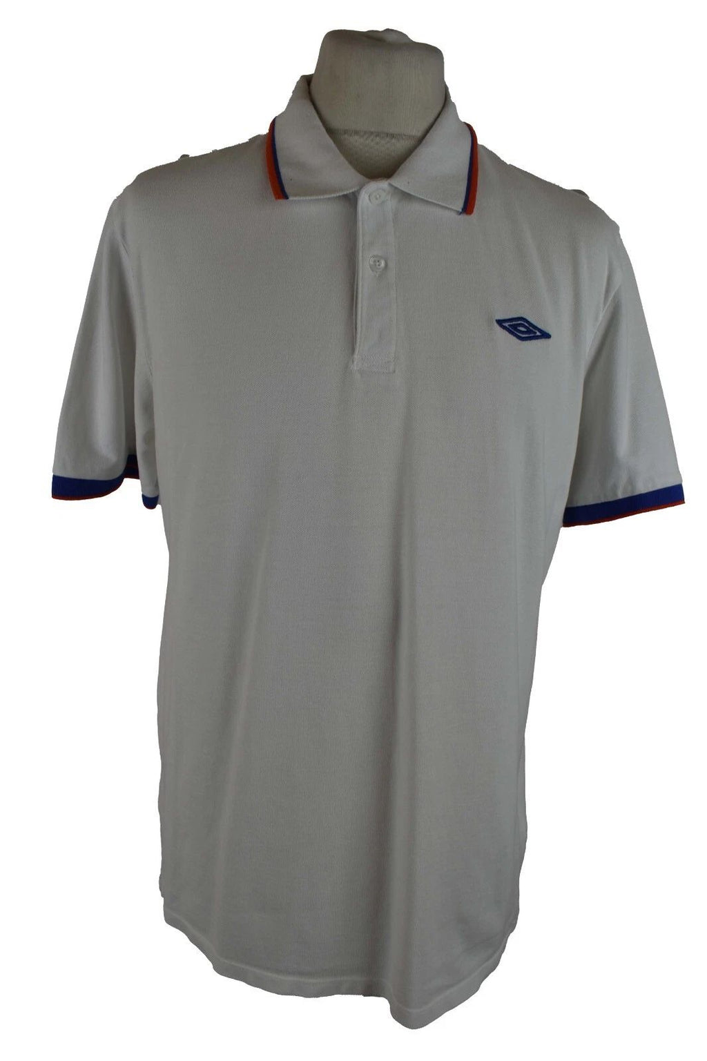 UMBRO White Polo T-Shirt size XL Mens Outdoors Outerwear Menswear