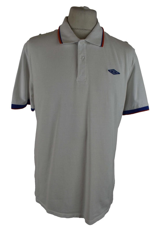 UMBRO White Polo T-Shirt size XL Mens Outdoors Outerwear Menswear