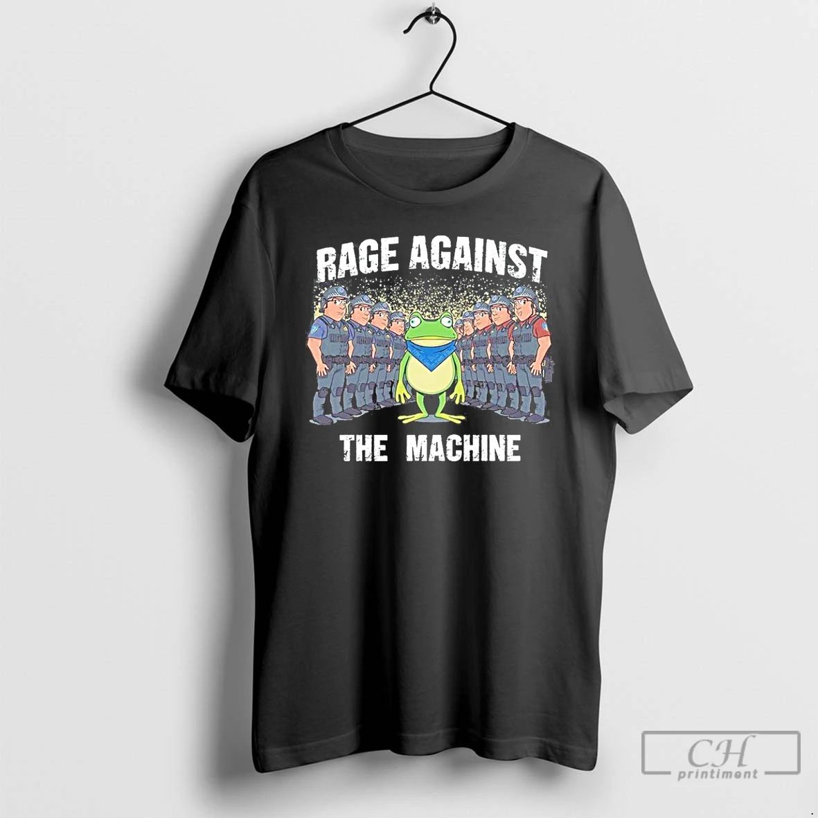 Classic I Stand With Frog Anti Ice Anti Fascism T Shirts