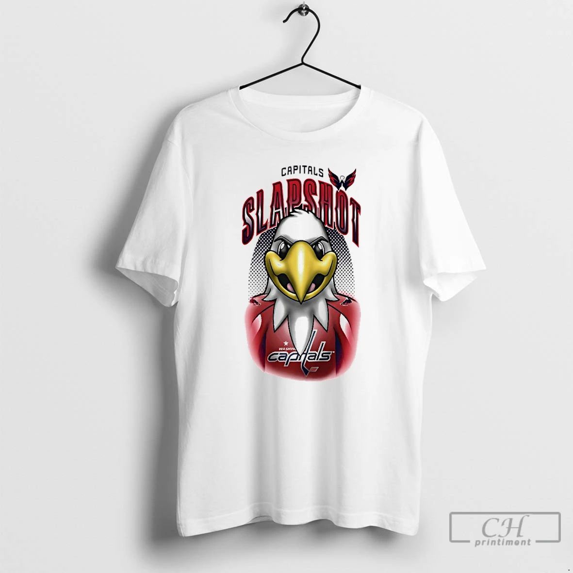 Classic Washington Capitals Slapshot Mascot Highlight T Shirts