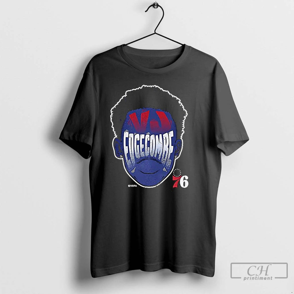 Classic Vj Edgecombe Philadelphia 76ers Nba Silhouette T Shirts