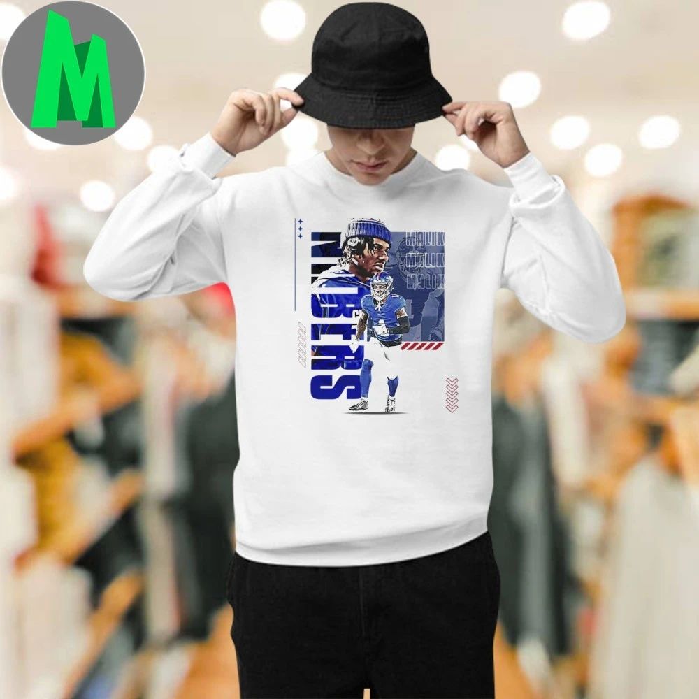 M Nabers Football Player Shirt