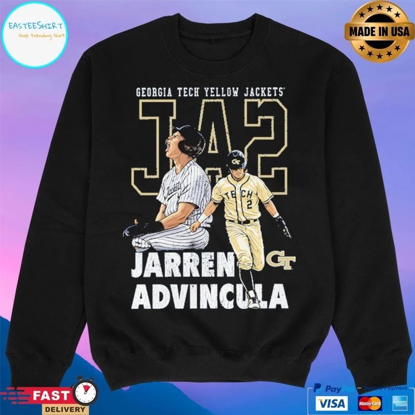Georgia Tech Yellow Jackets Ja2 Jarren Advincula T-shirt