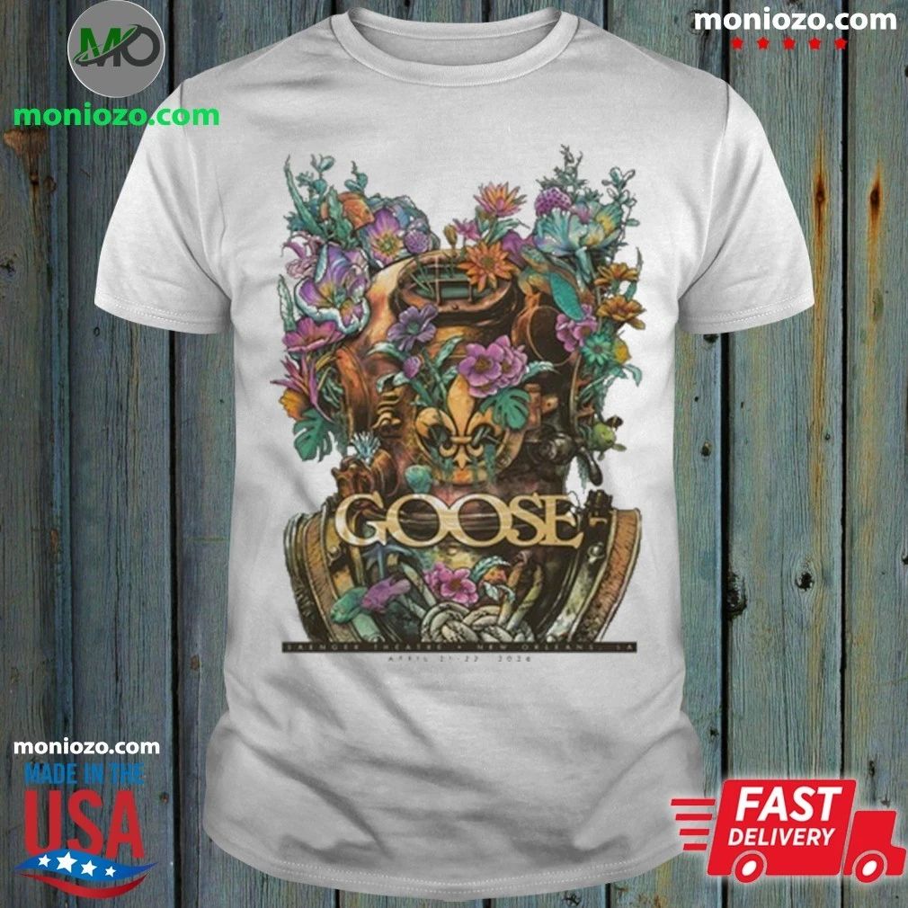 Original Goose Apr 21-22, 2026 Saenger Theatre, New Orleans Event Shirt
