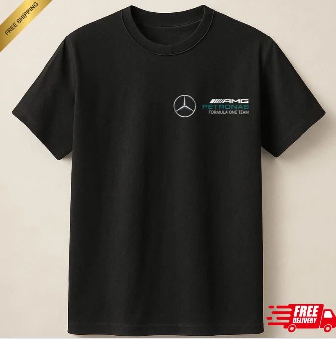 Petronas Mercedes F1 Style Tee For Racing Fans Unisex T Shirt - Reprint hot item