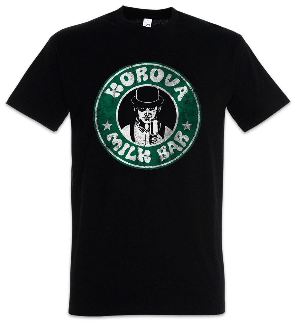 KOROVA MILK BAR T-SHIRT Alex Clockwork Kubrick Clockwork Milk Bar Bar Orange