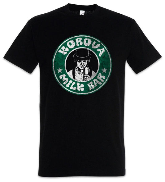 KOROVA MILK BAR T-SHIRT Alex Clockwork Kubrick Clockwork Milk Bar Bar Orange