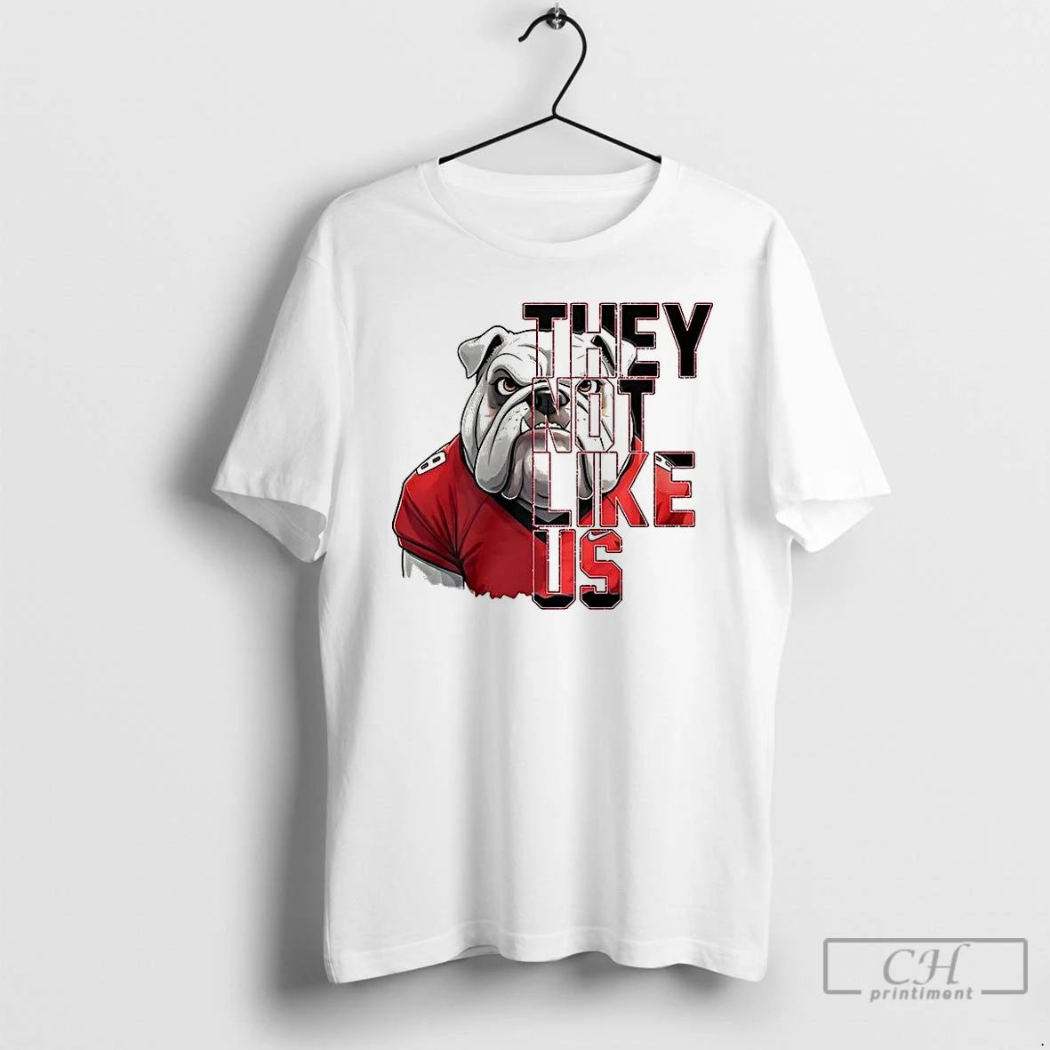 Classic They Not Like Us Georgia Bulldogs Football Lover T Shirts