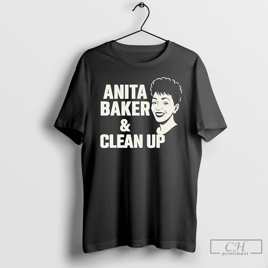 Classic Anita Baker And Clean Up Premium T Shirts