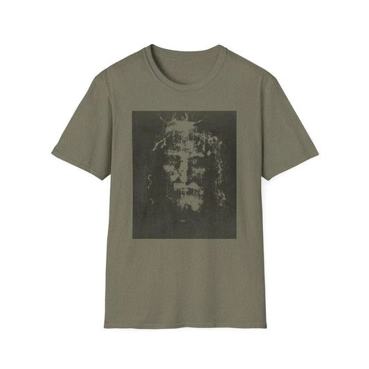Shroud of Turin Jesus Christ Face Unisex TShirt Christian Faith Tee Shirt