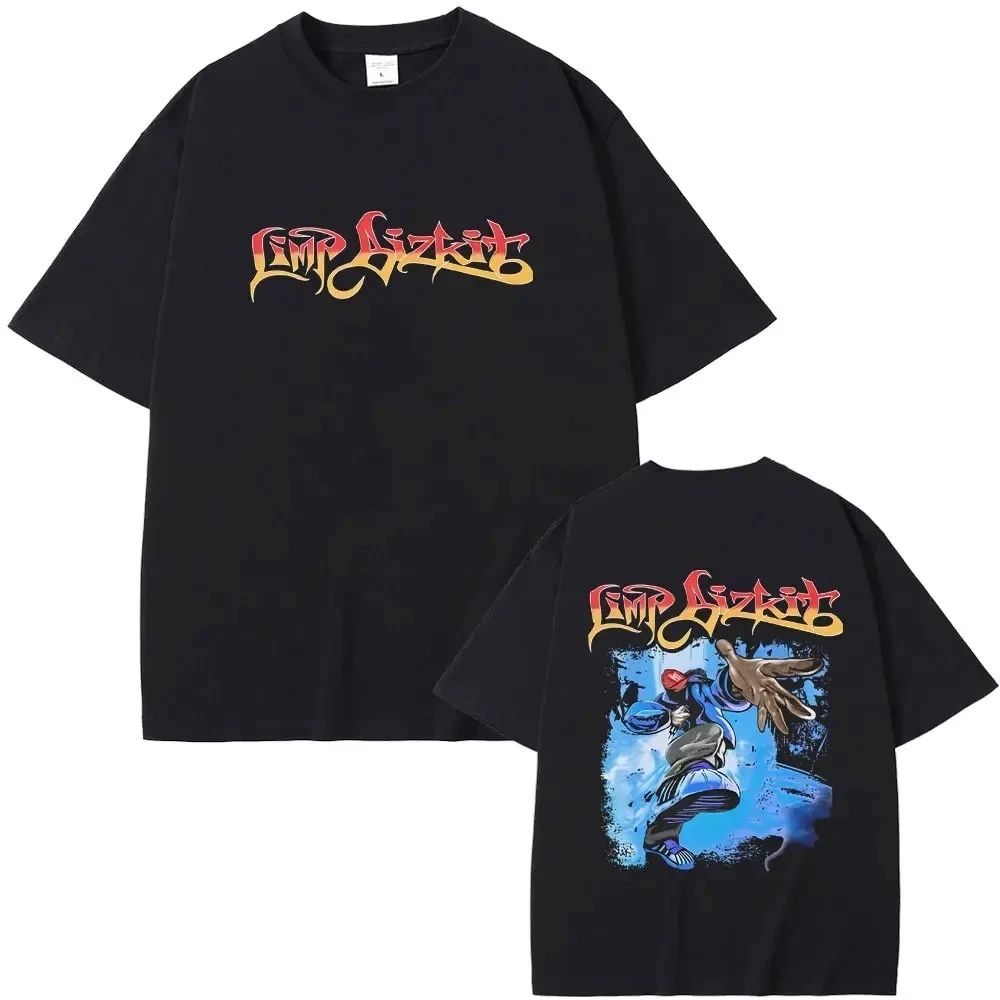 Limp Bizkit ROCK BAND T-Shirt Graphic Print Unisex Cotton Tees FRED DURST