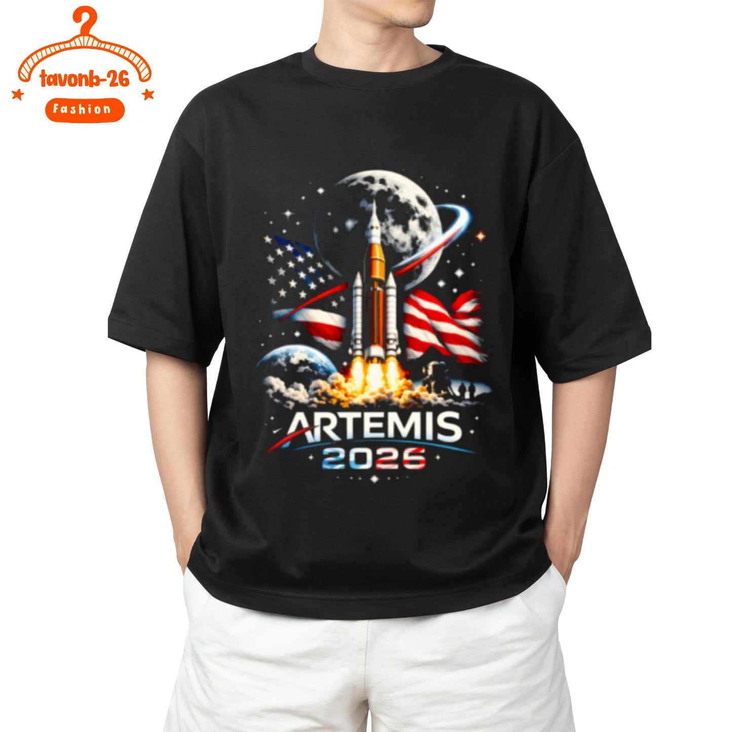 Artemis Launch Back to The Moon 2026 Unisex T-Shirt