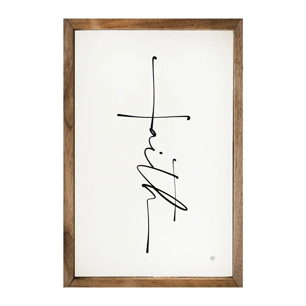 Faith Cross White