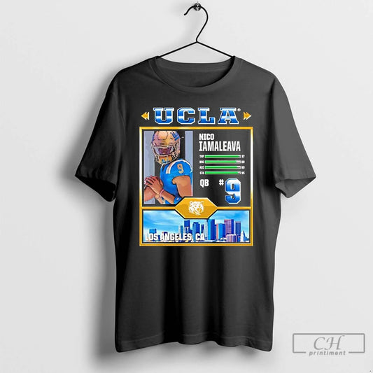 Classic Nico Iamaleava Video Game Ucla Bruins T Shirts