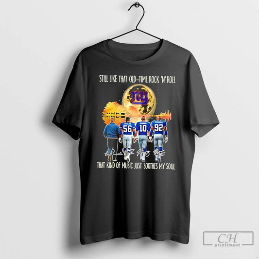 Classic New York Giants Taylor And Legends Still Like That Old Tome Rock N Roll