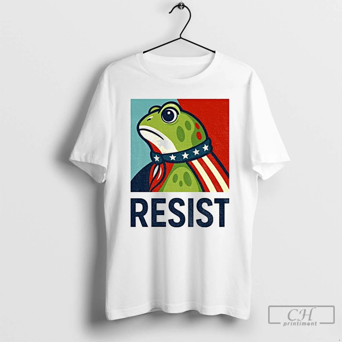 Classic Resist Portland Frog Liberal Feminism T Shirts