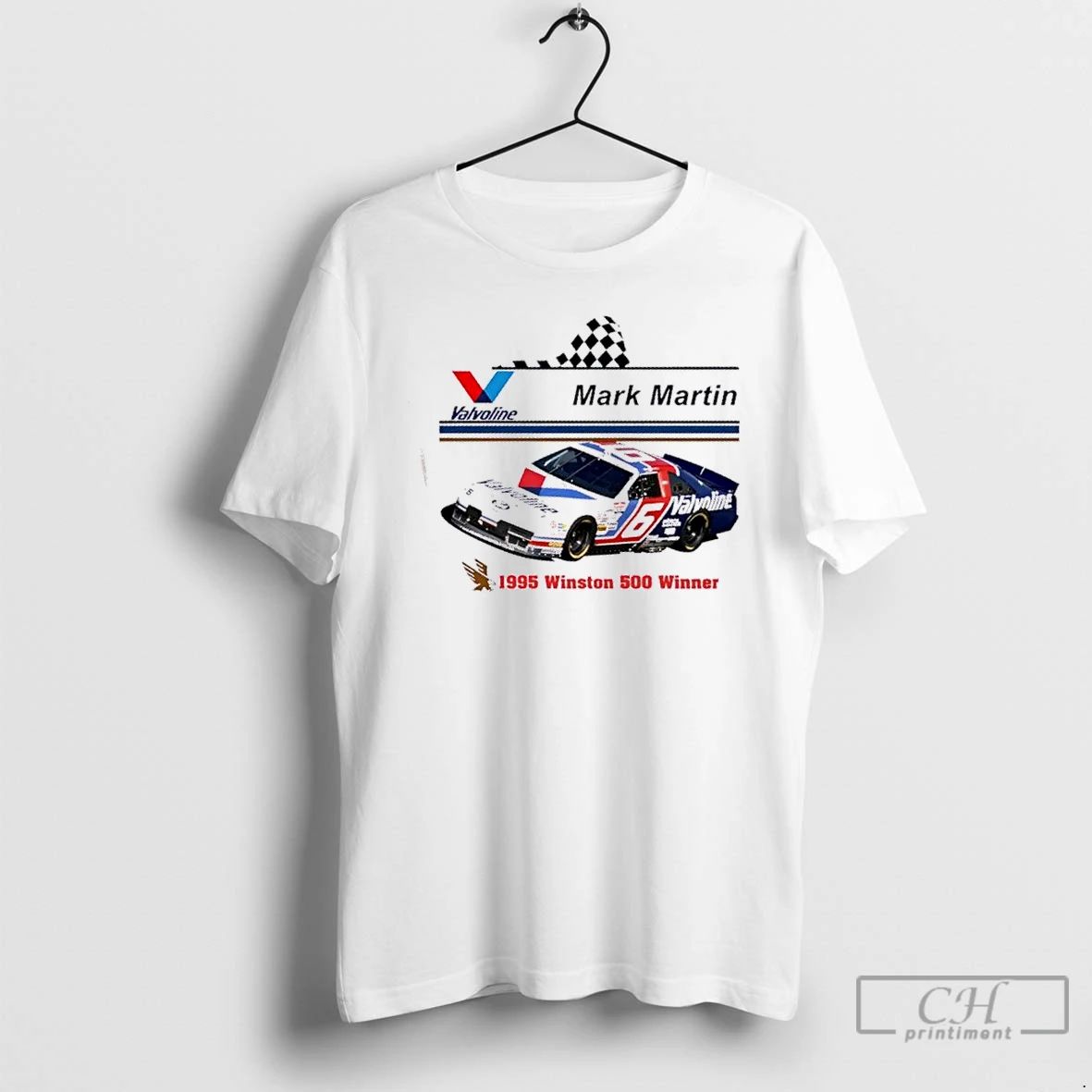 Classic Valvoline Mark Martin 1995 Winston 500 Winner T Shirts