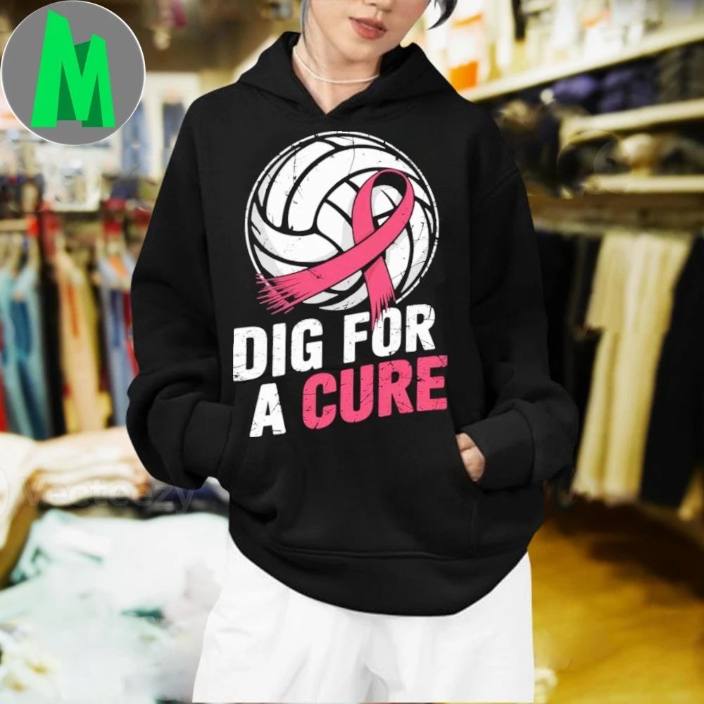 Breast Cancer Awareness Volleyball Shirt