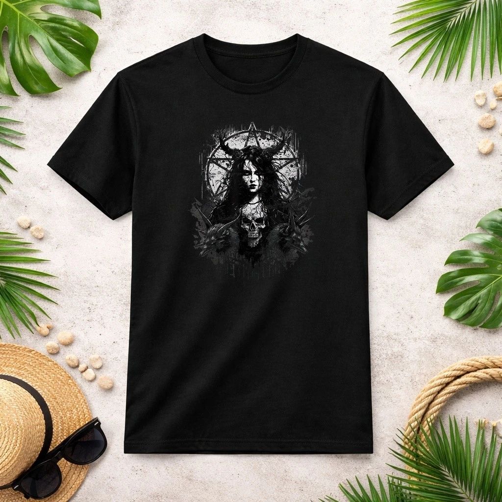 Gothic Aesthetic Satanic Grunge Dark Magic T-Shirt