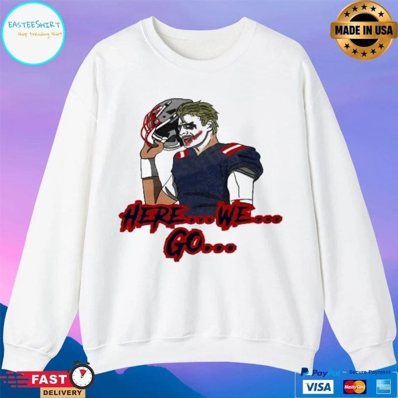 Here We Go Joker Football T-shirt