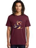 Cobra-Snake-1 Mens Graphic Tee, 100% Cotton, Casual Summer Wear