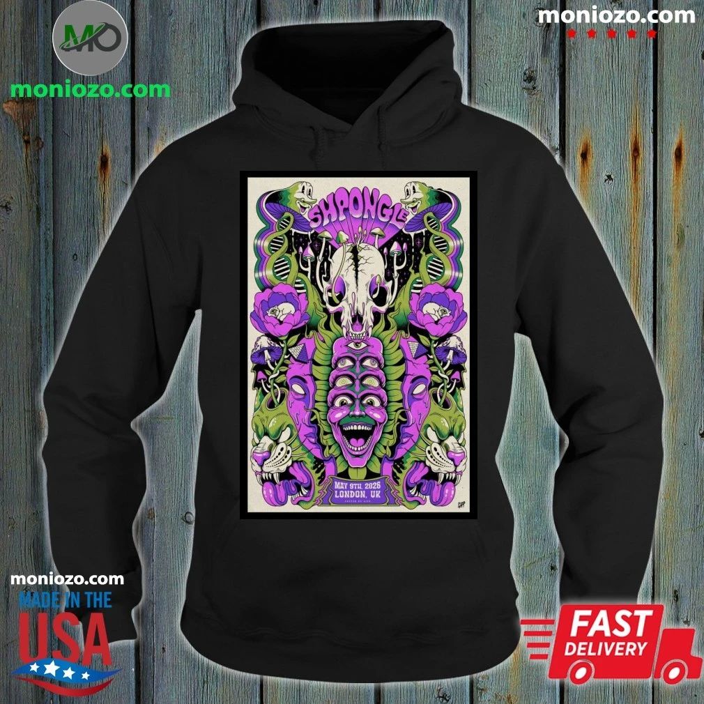 Original Shpongle London Troxy, 09 May 2026 Poster Shirt