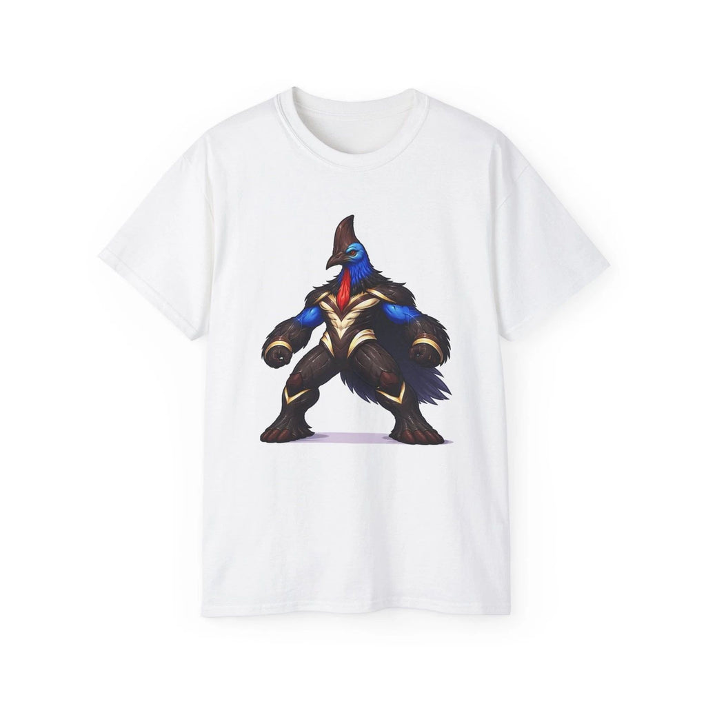 Armored  Warrior Tee | Fantasy Bird Creature Illustration