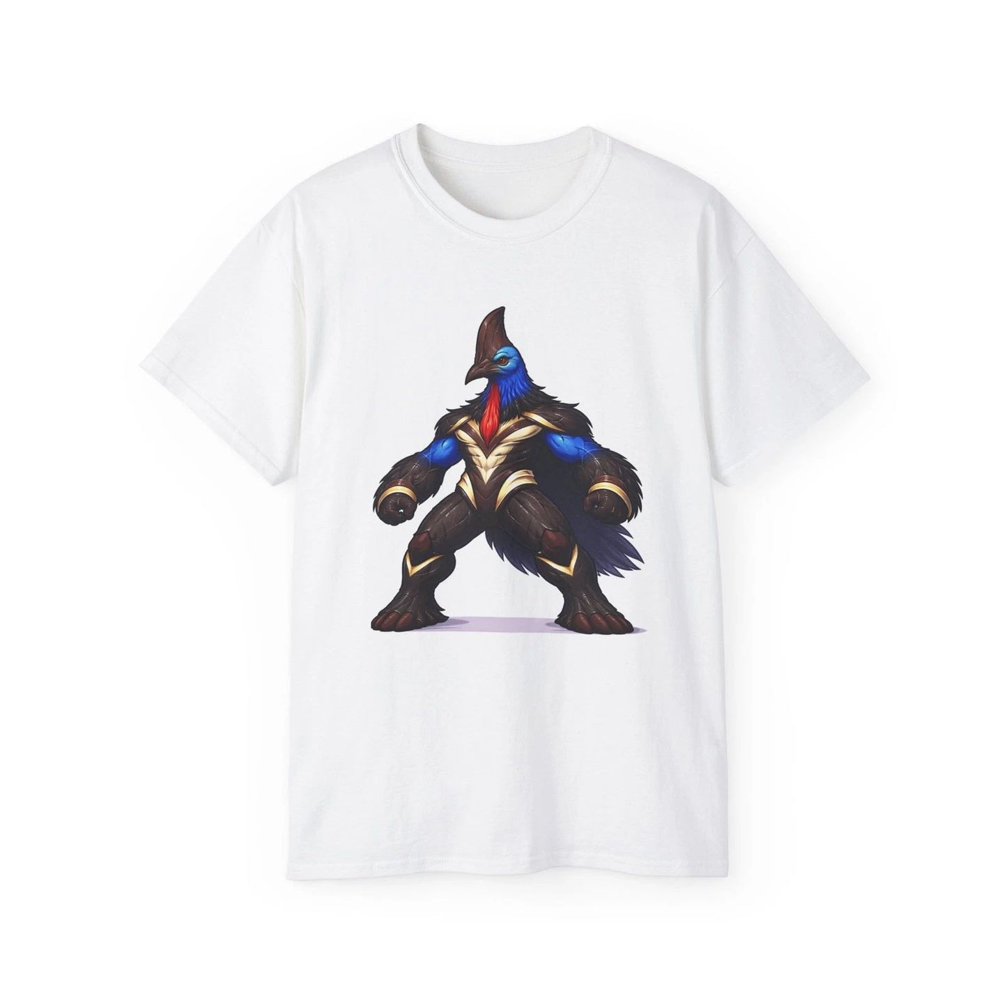 Armored  Warrior Tee | Fantasy Bird Creature Illustration