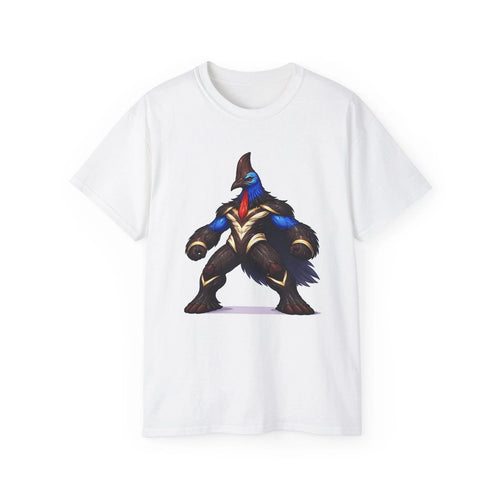 Armored  Warrior Tee | Fantasy Bird Creature Illustration