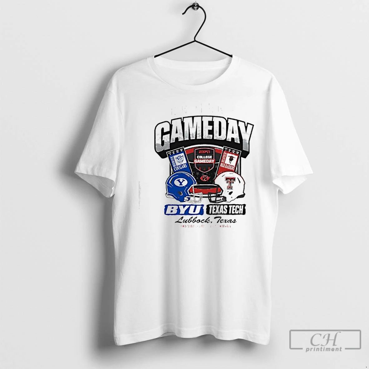 Premium College Gameday Byu Vs Texas Tech Lubbock Texas Jones Att Stadium