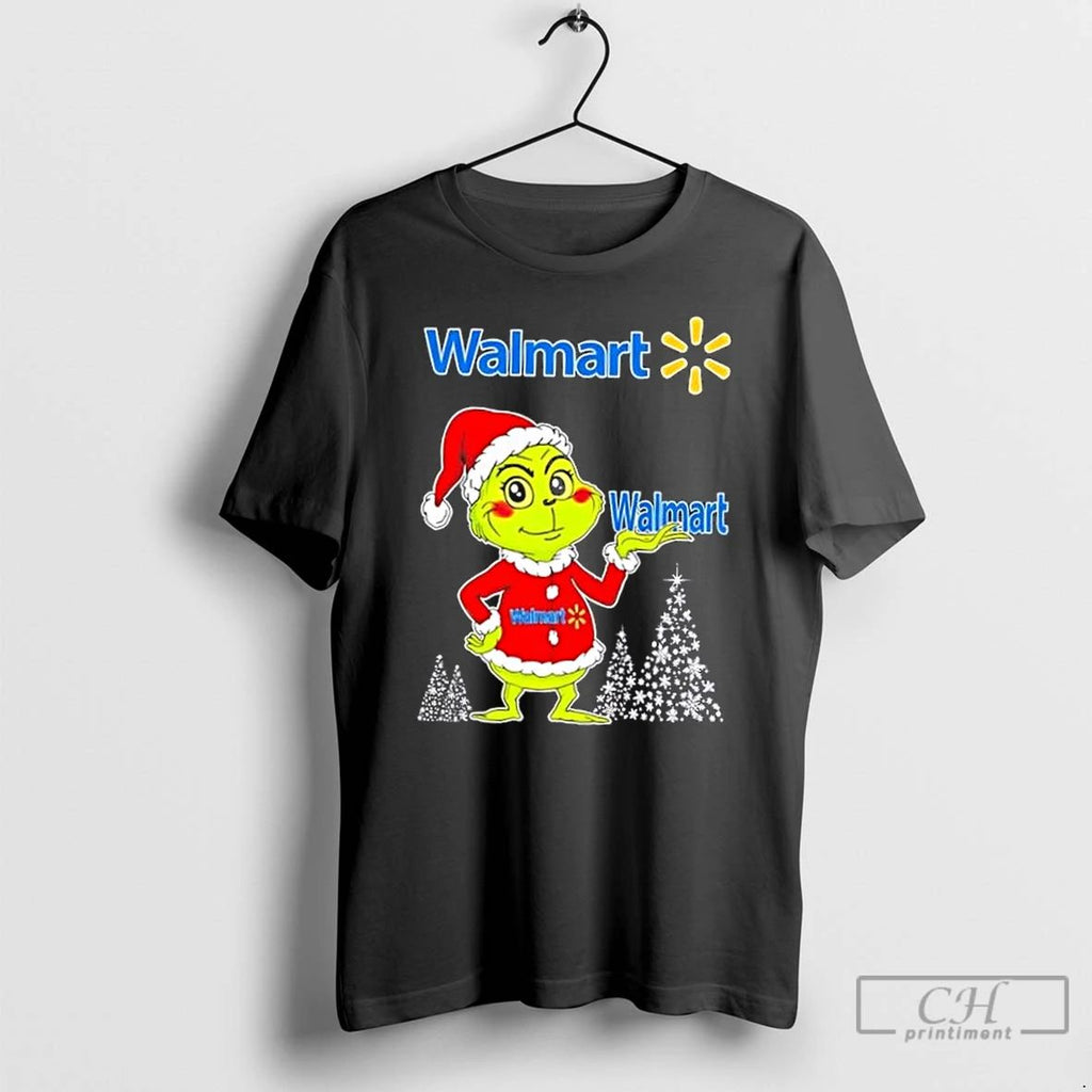 Classic Walmart And Grinchmas Christmas Tree T Shirts