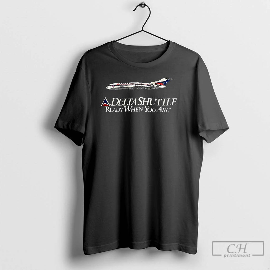 Classic Delta Shuttle Ready When You Are T Shirts