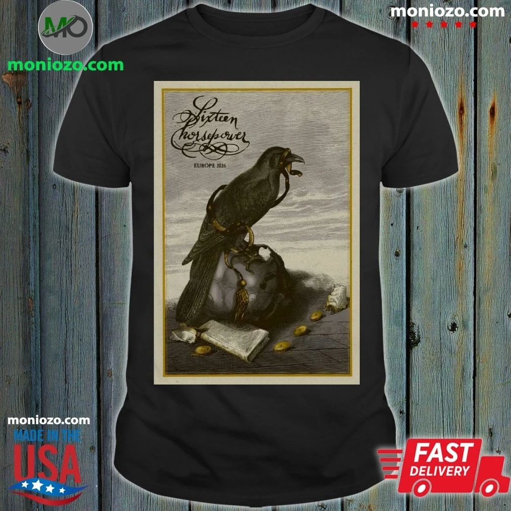 Sixteen Horsepower Europe Tour 2026 Poster Shirt